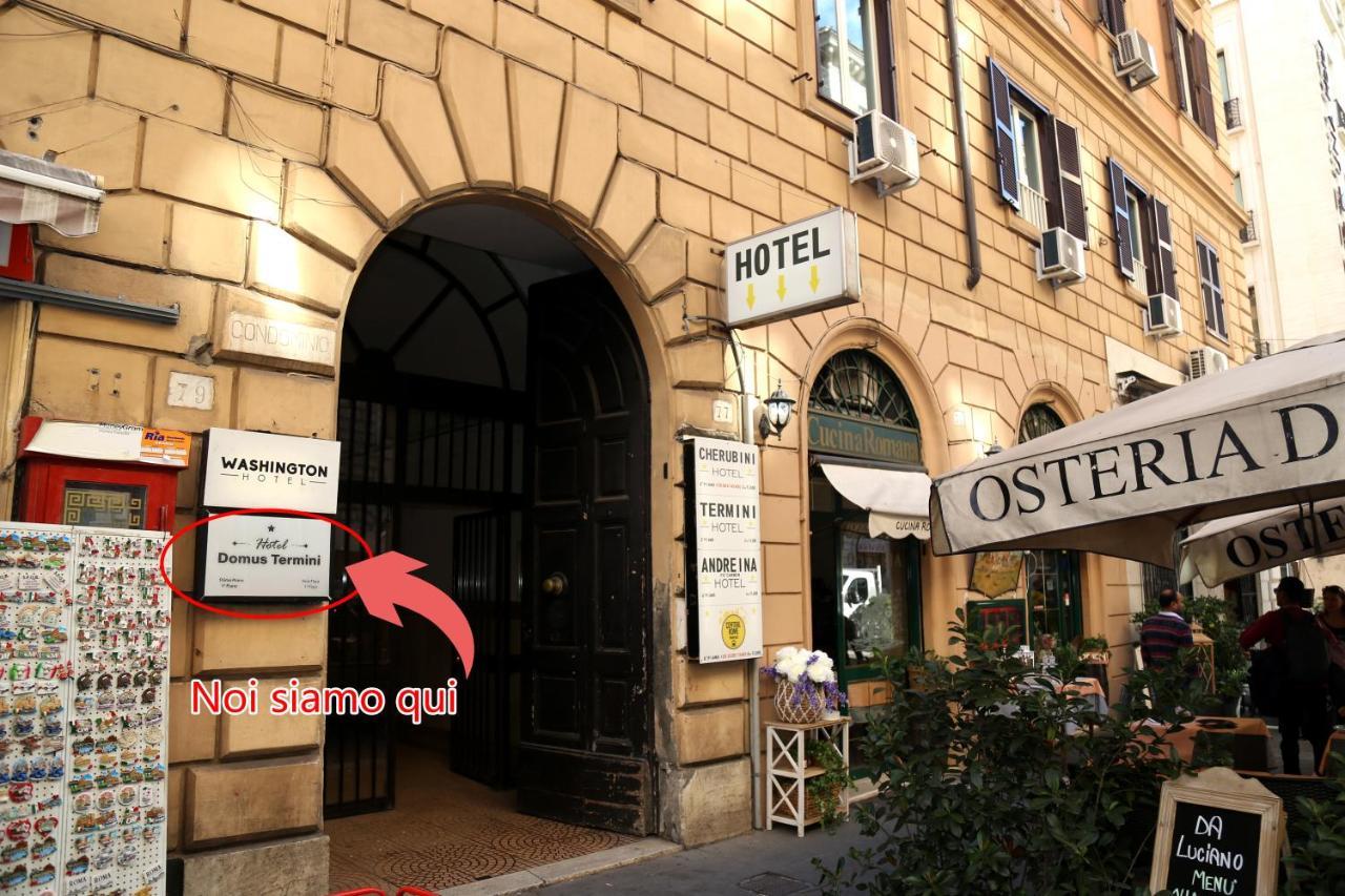 Hotel Domus Termini Рим Екстериор снимка